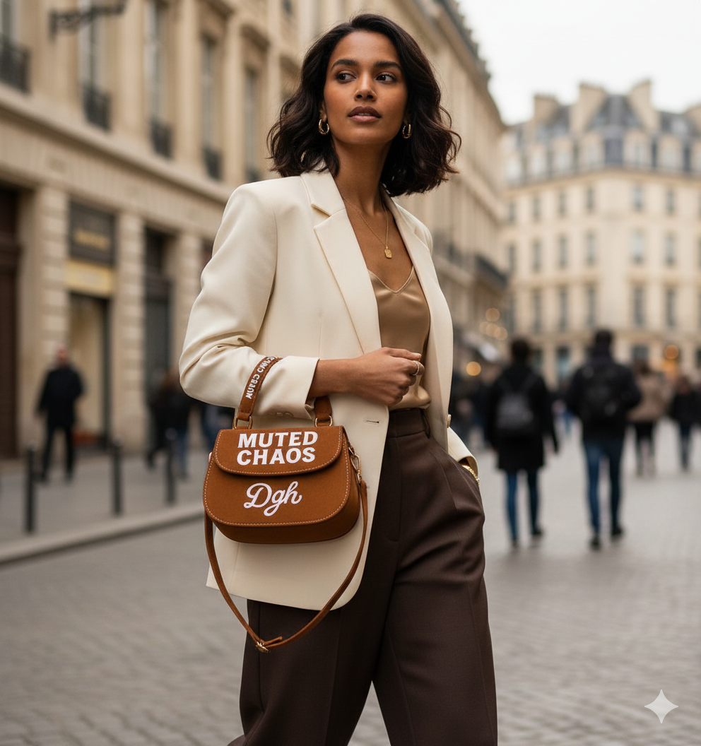 Muted Chaos Mini Tote