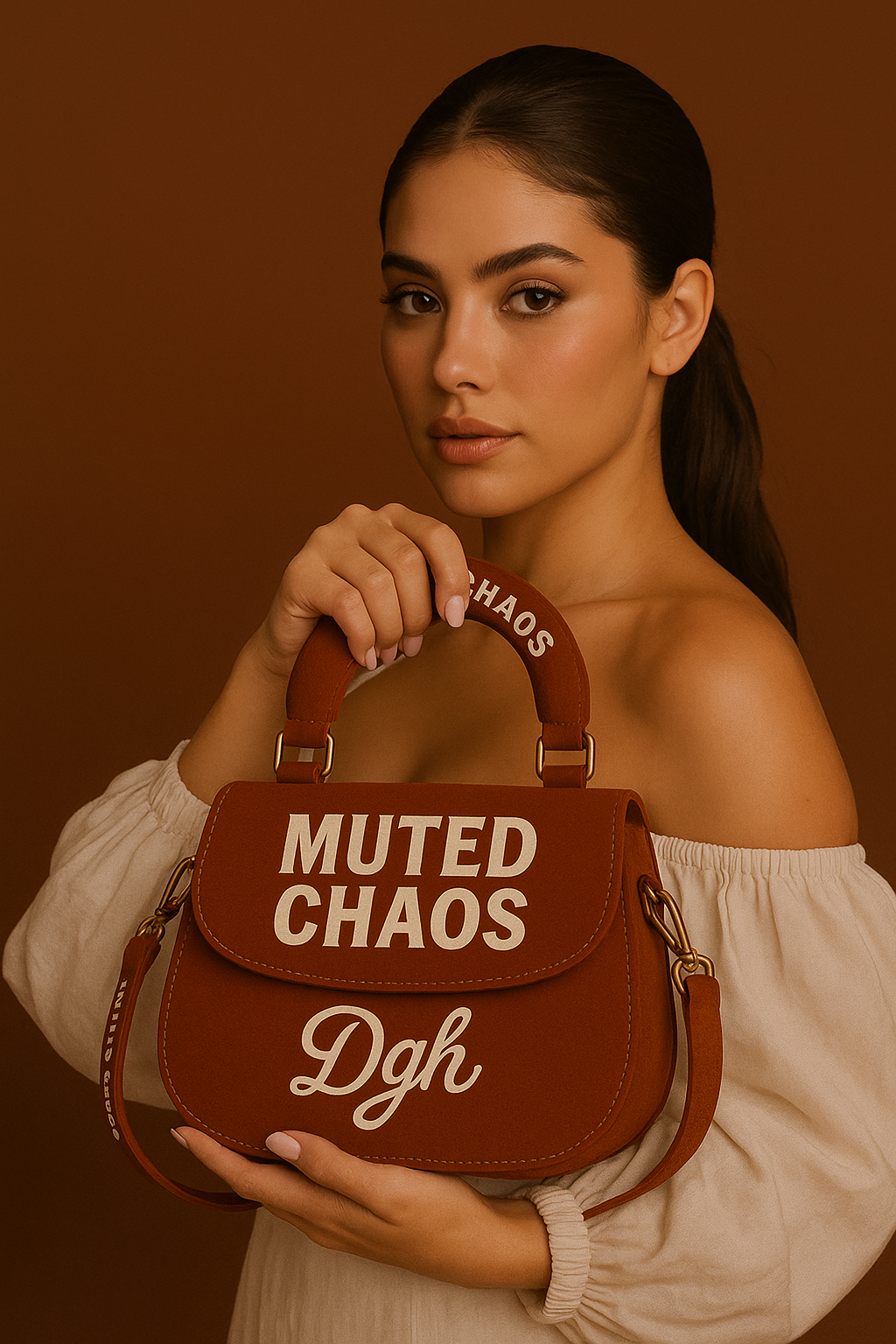 Muted Chaos Mini Tote