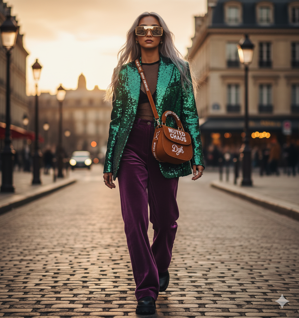 Muted Chaos Mini Tote