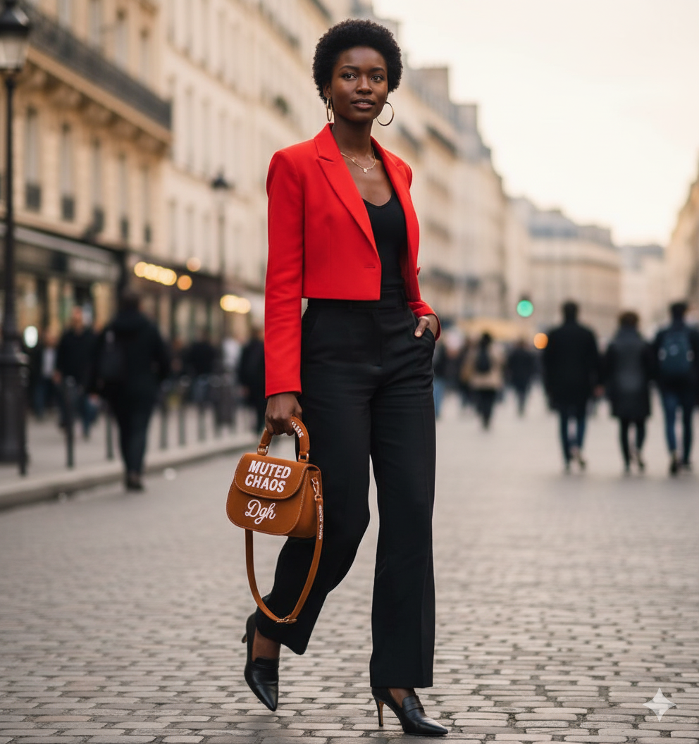 Muted Chaos Mini Tote