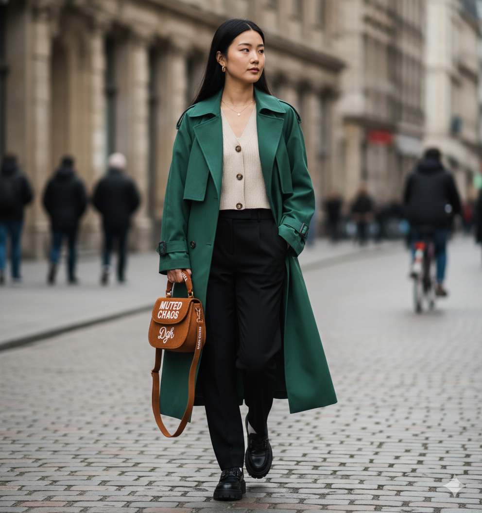 Muted Chaos Mini Tote